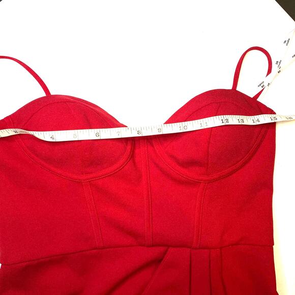 DB Studio Crepe Corset Sheath Formal Dress - Picture 6 of 10